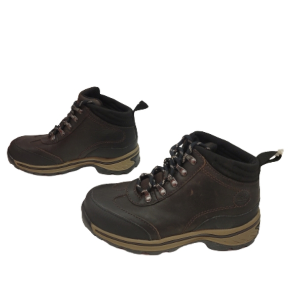Timberland Other - Timberland Toddler WaterProof Hiking Boots Leather Size 13 Dark Brown New